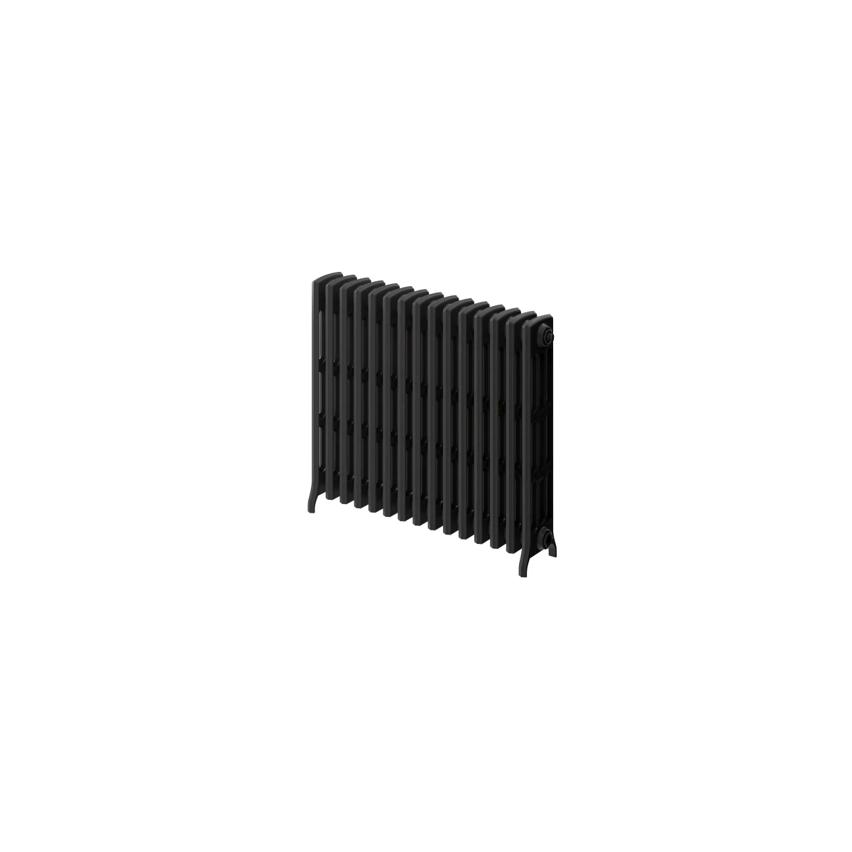 Stelrad Cast Iron Horizontal 4 Column Natural Cast Radiator 760 X 573mm 2 Stelrad Cast Iron Horizontal 4 Column Natural Cast Radiator 760 X 573mm - Image 2