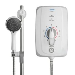 Omnicare Design Thermostatic 8.5kW Electric Shower With Grab Kit