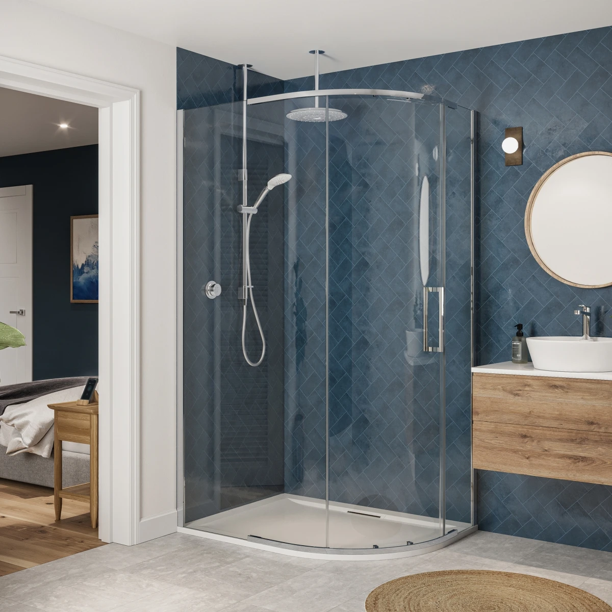 Mira Mode Digital Shower - Maxim High Pressure Ceiling Fed Shower 1.1980.015 2 Mira Mode Digital Shower - Maxim High Pressure Ceiling Fed Shower 1.1980.015 - Image 2