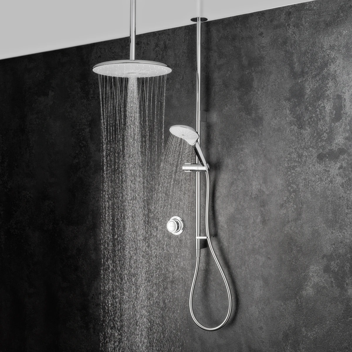Mira Mode Digital Shower - Maxim High Pressure Ceiling Fed Shower 1.1980.015 3 Mira Mode Digital Shower - Maxim High Pressure Ceiling Fed Shower 1.1980.015 - Image 3