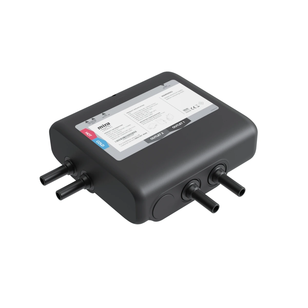 Mira Mode Digital Shower - Maxim High Pressure Ceiling Fed Shower 1.1980.015 11 Mira Mode Digital Shower - Maxim High Pressure Ceiling Fed Shower 1.1980.015 - Image 11