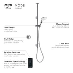 Mira Mode Digital Shower - Ceiling Fed High Pressure Single Outlet 1.1980.003 19 Mira Mode Digital Shower - Ceiling Fed High Pressure Single Outlet 1.1980.003 -Bathroom Product Shop GPID 1100751317 IMG 04