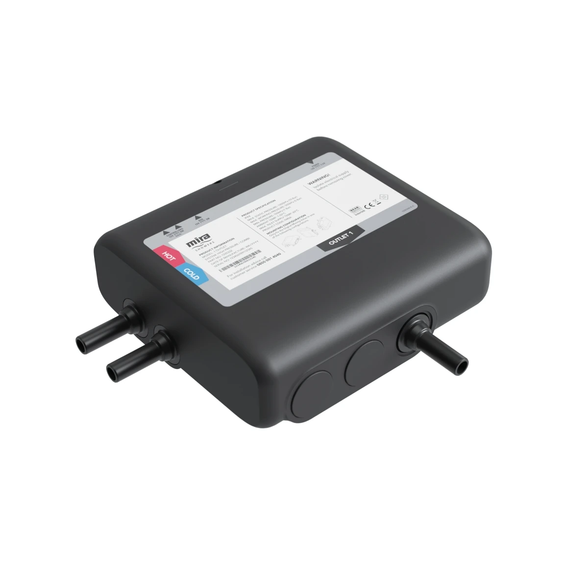 Mira Mode Digital Shower - Ceiling Fed High Pressure Single Outlet 1.1980.003 11 Mira Mode Digital Shower - Ceiling Fed High Pressure Single Outlet 1.1980.003 - Image 11