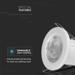 V-Tac 5W IP65 Fire Rated Downlightt 218888 14 V-Tac 5W IP65 Fire Rated Downlightt 218888 -Bathroom Product Shop GPID 1100752148 IMG 06