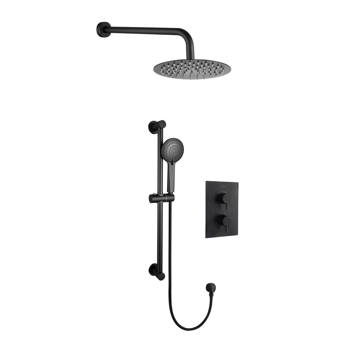 Bristan Black Prism Shower Pack 1 Bristan Black Prism Shower Pack