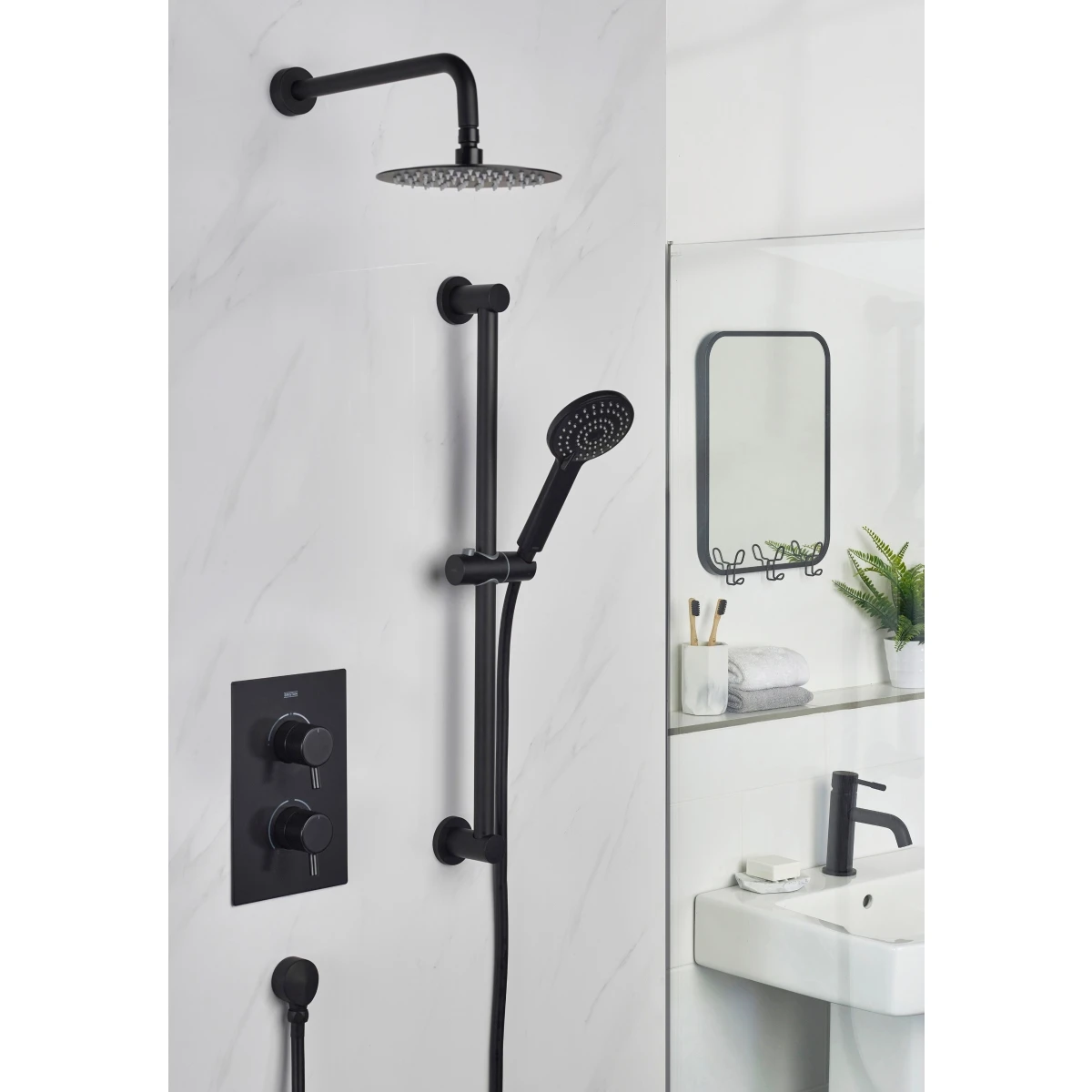 Bristan Black Prism Shower Pack 3 Bristan Black Prism Shower Pack - Image 3