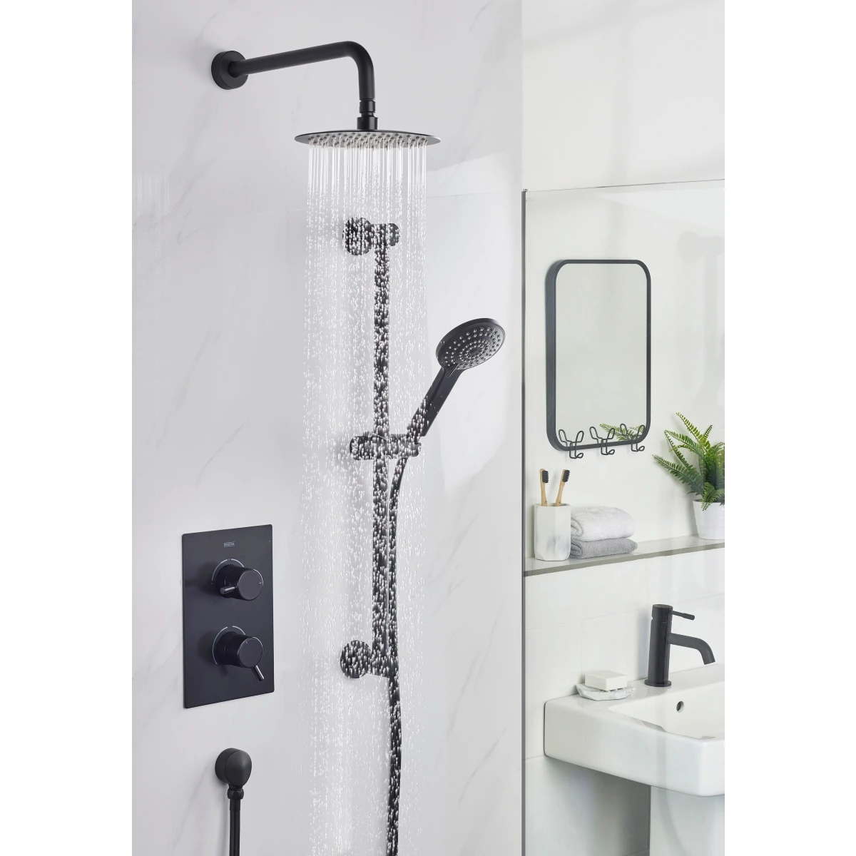 Bristan Black Prism Shower Pack 4 Bristan Black Prism Shower Pack - Image 4
