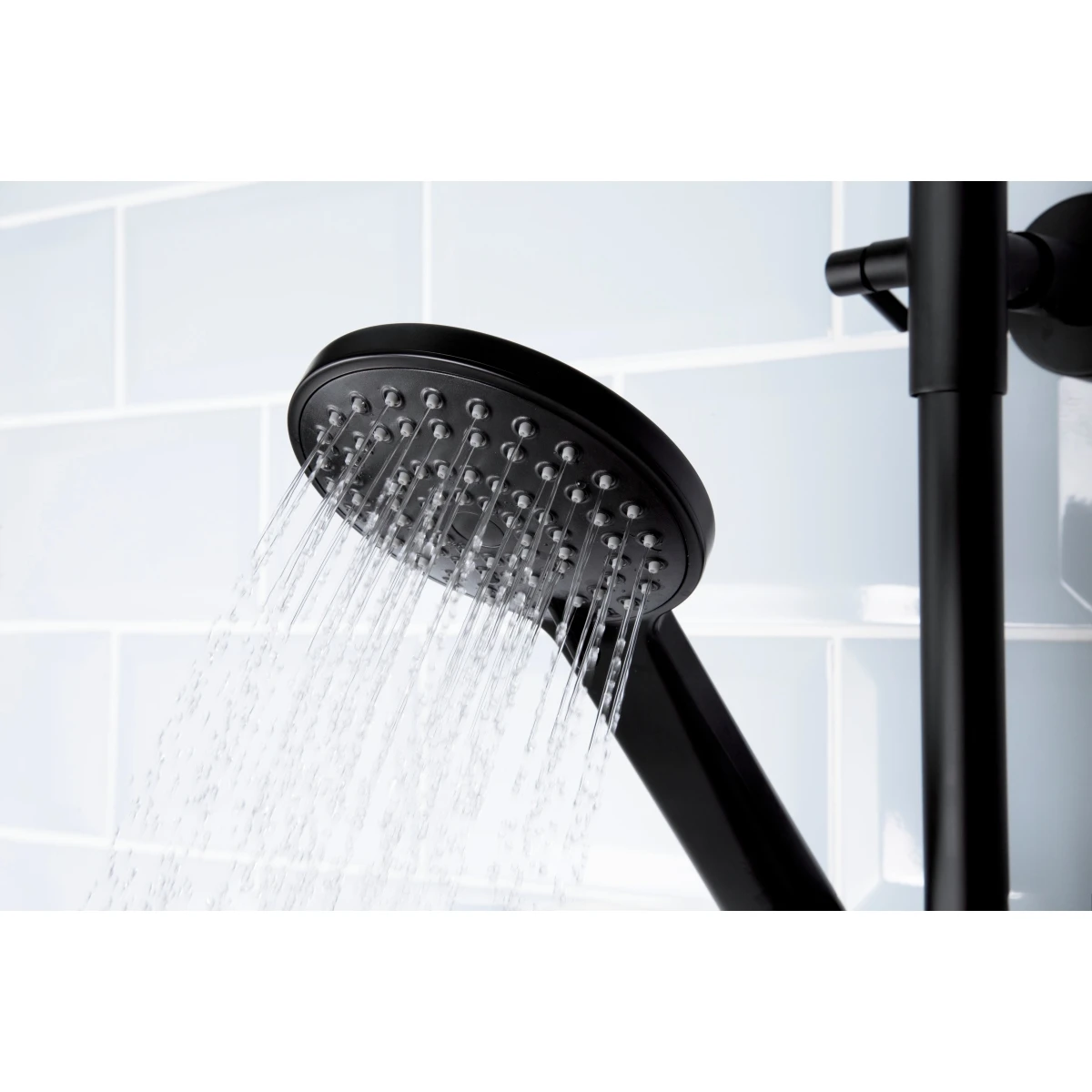 Bristan Buzz Adjustable Rigid Riser Diverter Bar Shower Black 7 Bristan Buzz Adjustable Rigid Riser Diverter Bar Shower Black - Image 7