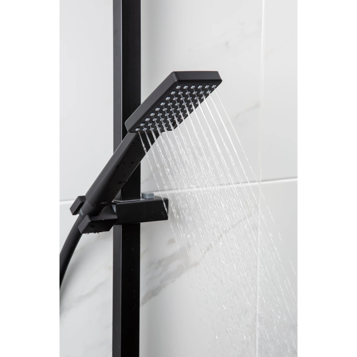 Bristan Craze Adjustable Rigid Riser Diverter Bar Shower Black 4 Bristan Craze Adjustable Rigid Riser Diverter Bar Shower Black - Image 4