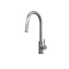 Ceki Brushed Steel | Kitchen Sink Mixer With Pull-Out Hose And Spray Head