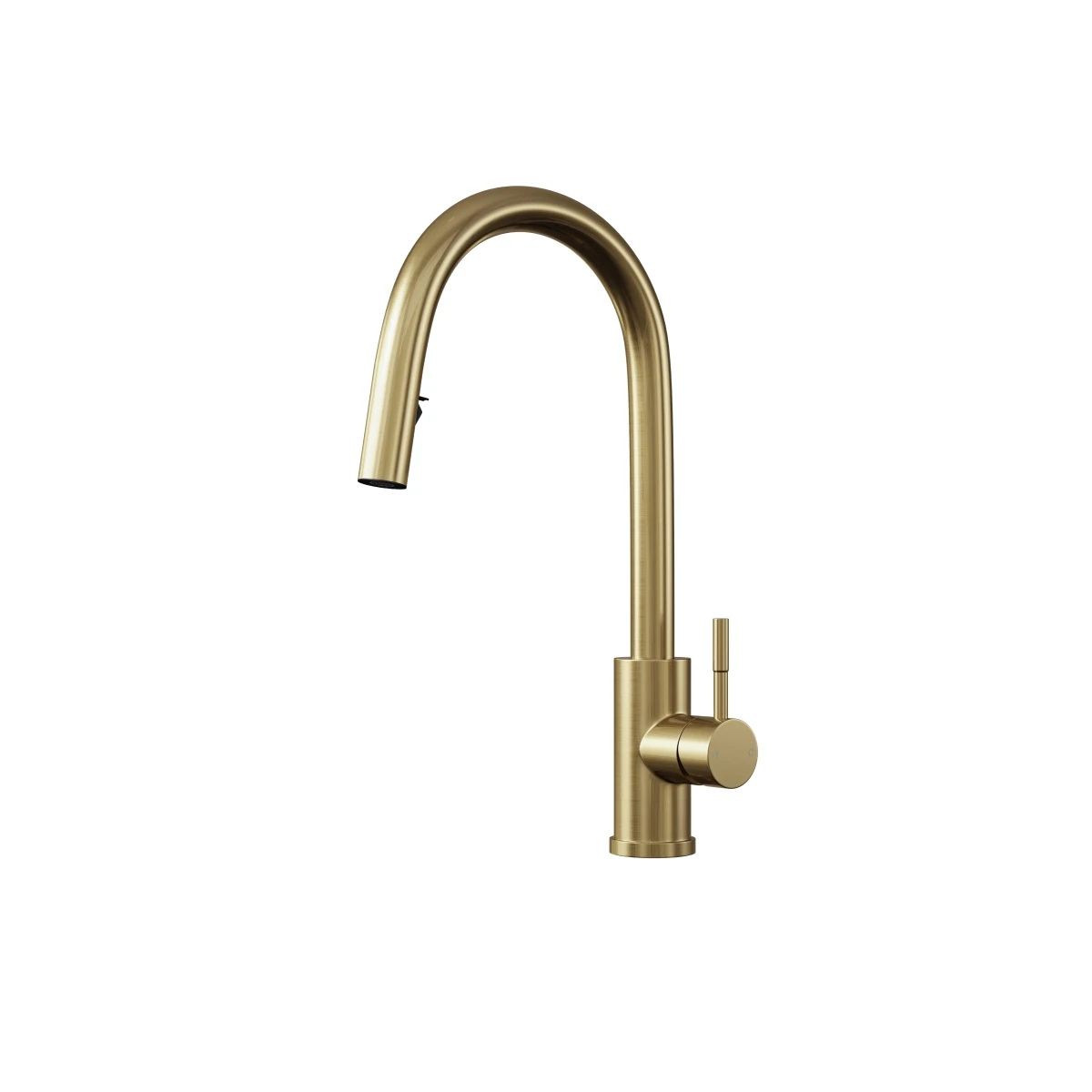 Ceki Brushed Brass | Kitchen Sink Mixer With Concealed Pull Out Hose And Spray Head 1 Ceki Brushed Brass | Kitchen Sink Mixer With Concealed Pull Out Hose And Spray Head