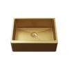 Ceki 1 Bowl Belfast Style Sink- Gold