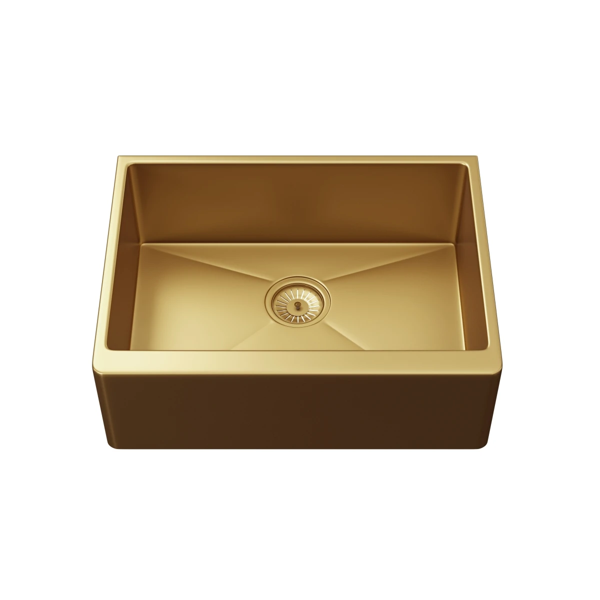 Ceki 1 Bowl Belfast Style Sink- Gold 1 Ceki 1 Bowl Belfast Style Sink- Gold