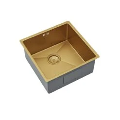 Ceki Single Stainless Steel Kitchen- Gold -Bathroom Product Shop GPID 1100763057 IMG 02