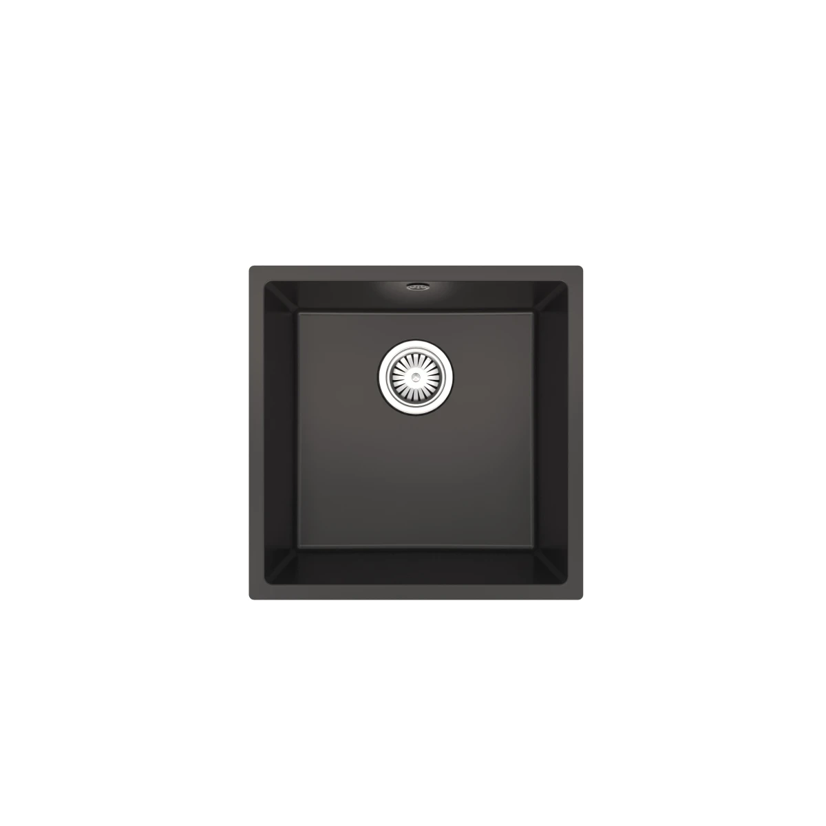 Ceki Black Comite Single Bowl Inset Or Undermounted Kitchen Sink Over Size 440x440x211mm Supplied With Chrome Basket Strainer Waste 1 Ceki Black Comite Single Bowl Inset Or Undermounted Kitchen Sink Over Size 440x440x211mm Supplied With Chrome Basket Strainer Waste