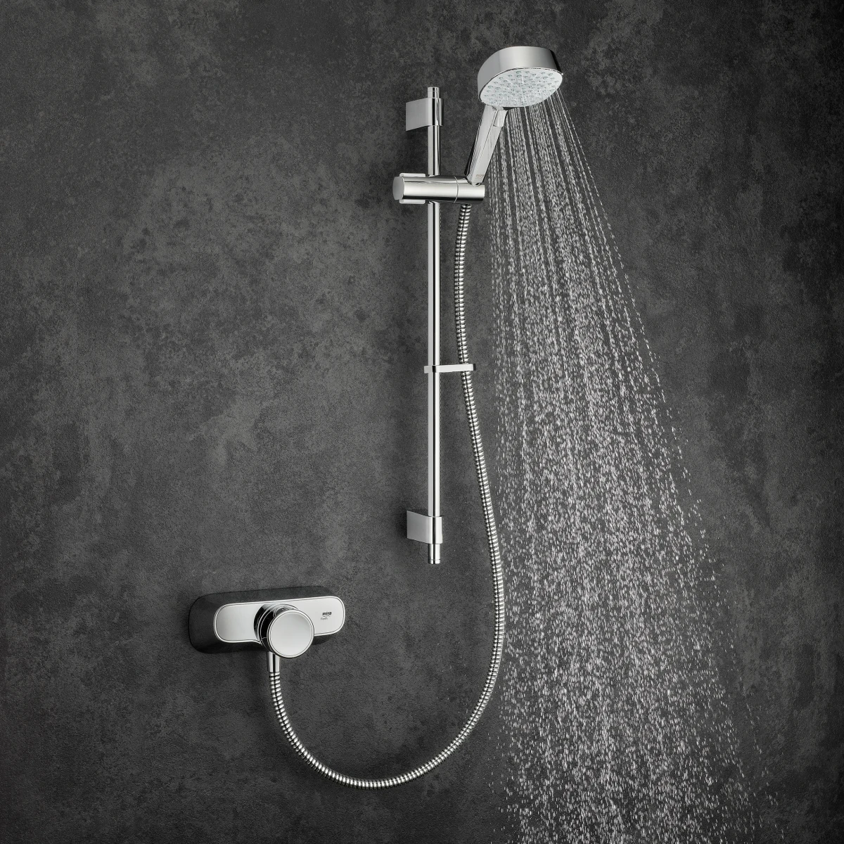 Mira Form Single Outlet Shower 31982W-CP 1 Mira Form Single Outlet Shower 31982W-CP