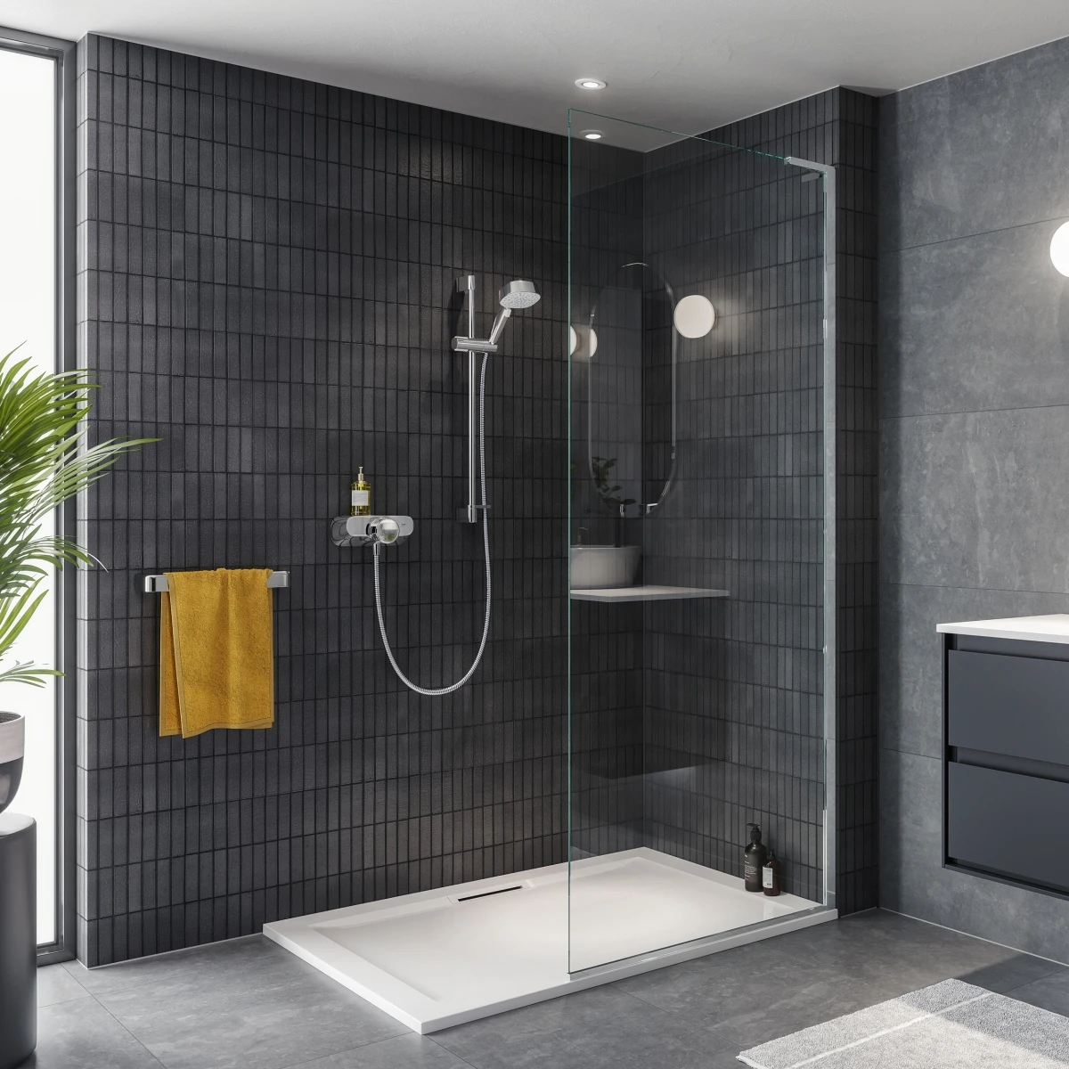 Mira Form Single Outlet Shower 31982W-CP 2 Mira Form Single Outlet Shower 31982W-CP - Image 2