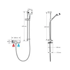 Mira Form Single Outlet Shower 31982W-CP 11 Mira Form Single Outlet Shower 31982W-CP -Bathroom Product Shop GPID 1100782052 IMG 05