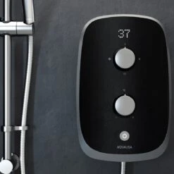 Aqualisa Evolve Electric Shower Black/Satin Silver 8.5kW VOTZ25 10 Aqualisa Evolve Electric Shower Black/Satin Silver 8.5kW VOTZ25 -Bathroom Product Shop GPID 1100797068 IMG 03