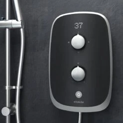 Aqualisa Evolve Electric Shower Grey/Satin Silver 9.5kW VOXZ26 10 Aqualisa Evolve Electric Shower Grey/Satin Silver 9.5kW VOXZ26 -Bathroom Product Shop GPID 1100797072 IMG 03